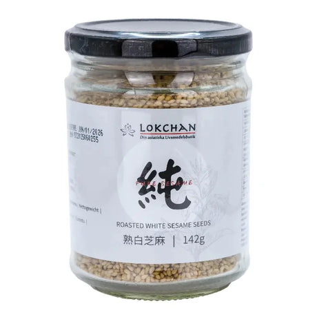 Lokchan Rostade vita sesamfrön 142g