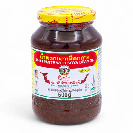 Chilipasta med bönolja