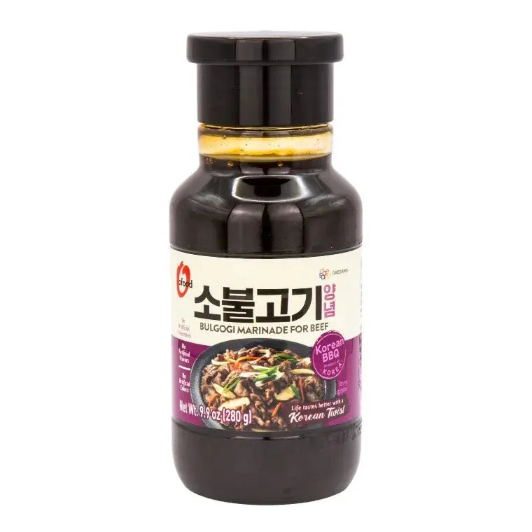 Koreansk BBQ-marinad Bulgogi för nötkött