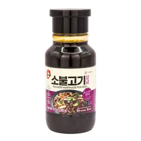 Koreansk BBQ-marinad Bulgogi för nötkött