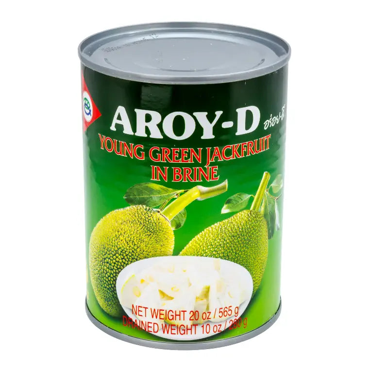 Ung grön jackfrukt i saltlag