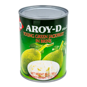 Ung grön jackfrukt i saltlag