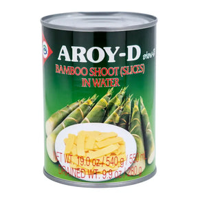 Aroy-D Skivade bambuskott i vatten 540g