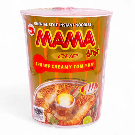 Bägarnudlar med krämig Tom Yum-smak