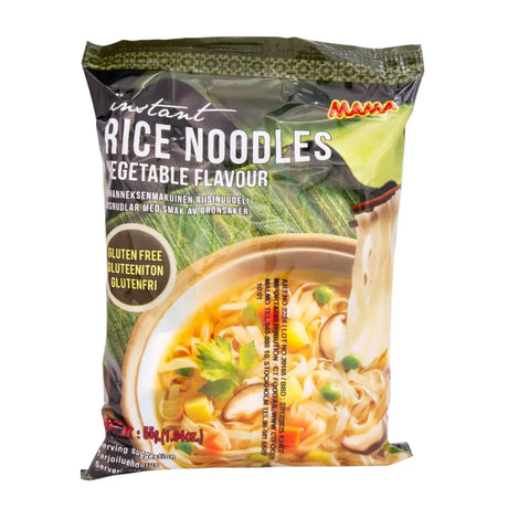Glutenfria risnudlar med grönsakssmak