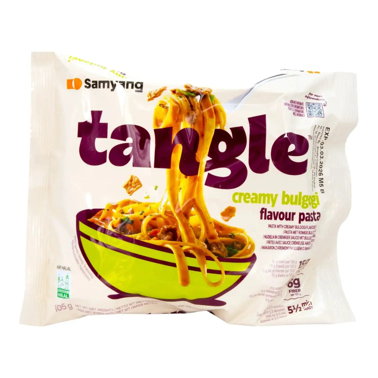 Samyang Tangle krämig bulgogipasta 108g