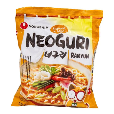 Neoguri ramyun med skaldjurssmak