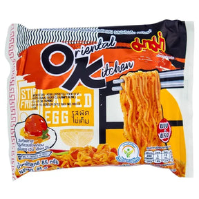 Snabbnudlar saltad äggsmak