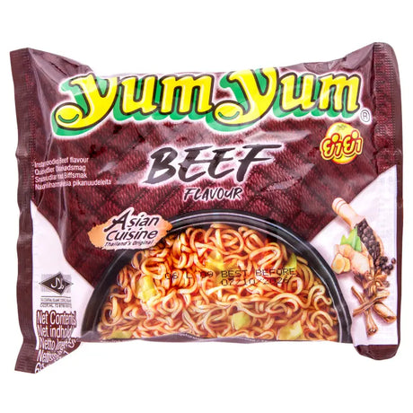 Snabbnudlar Biffsmak Yum Yum