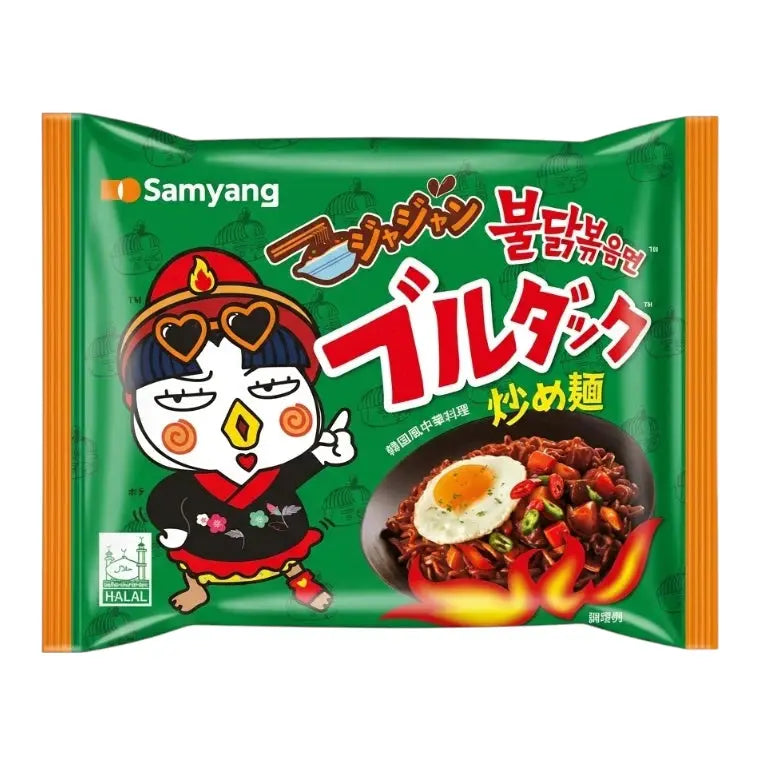 Buldak Jjajang Stir-Fried