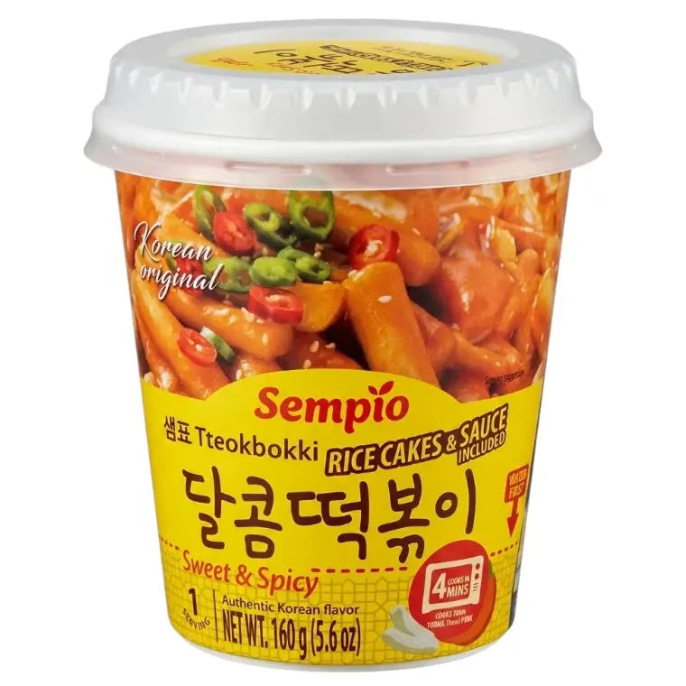 Tteokbokki riskakor med sås
