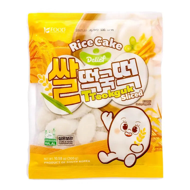 Delief Skivade Koreanska Riskakor 300g