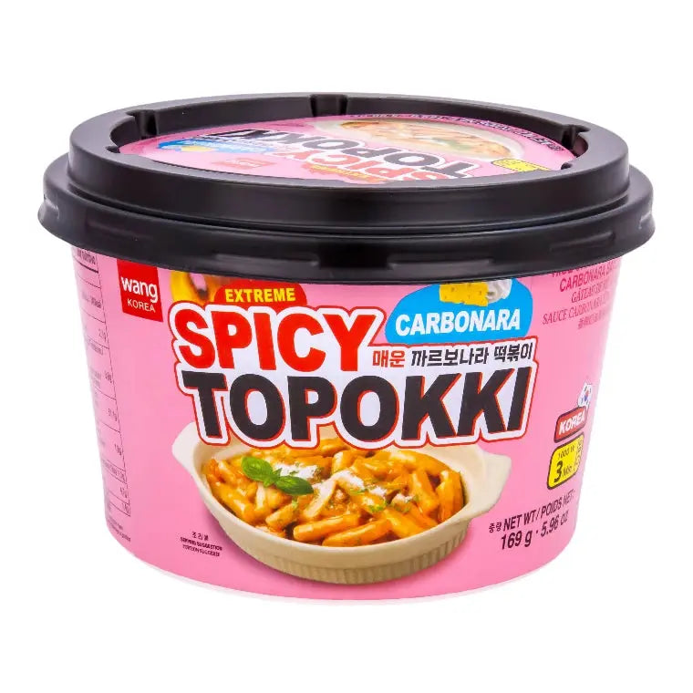 Topokki Carbonara Extra stark Wang