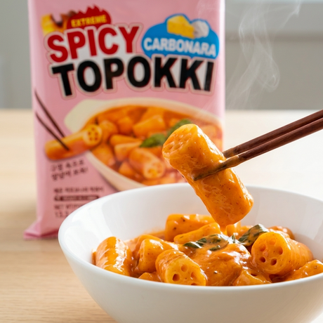 Topokki Extreme Spicy Carbonara