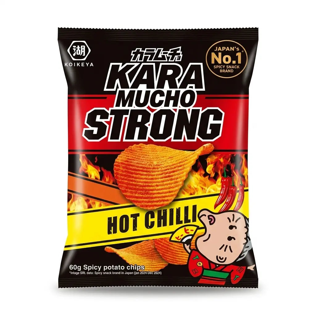 Karamucho Hot Chilli Räfflade