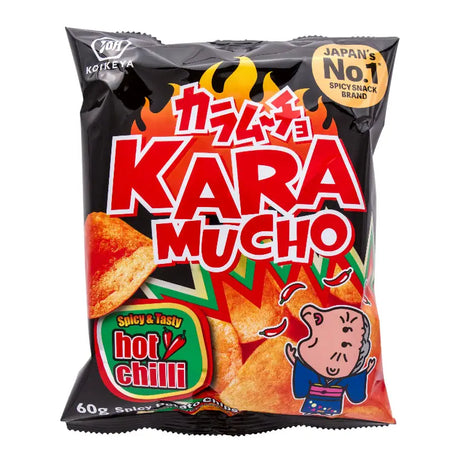 Koikeya Starka potatischips med chili 60g