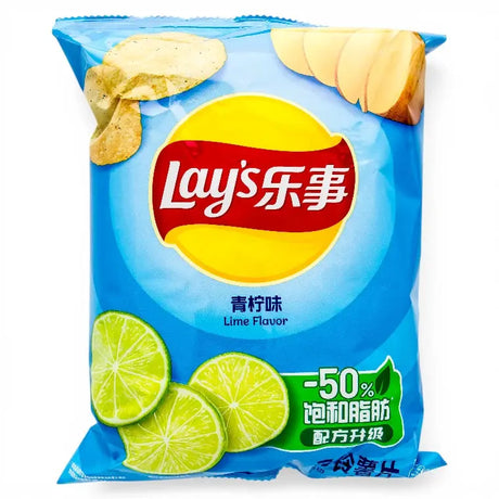 Lay's Potatischips med limesmak 70g