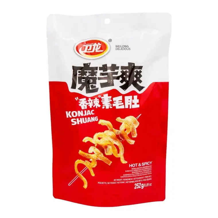 Konjac-snack het & kryddig