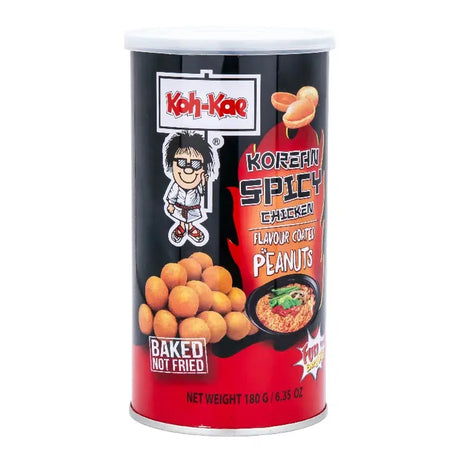 Koh-Kae Krispiga jordnötter med stark kycklingsmak 180g