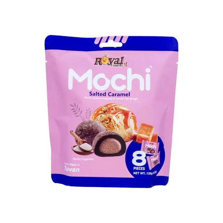 Mochi med salt karamellfyllning