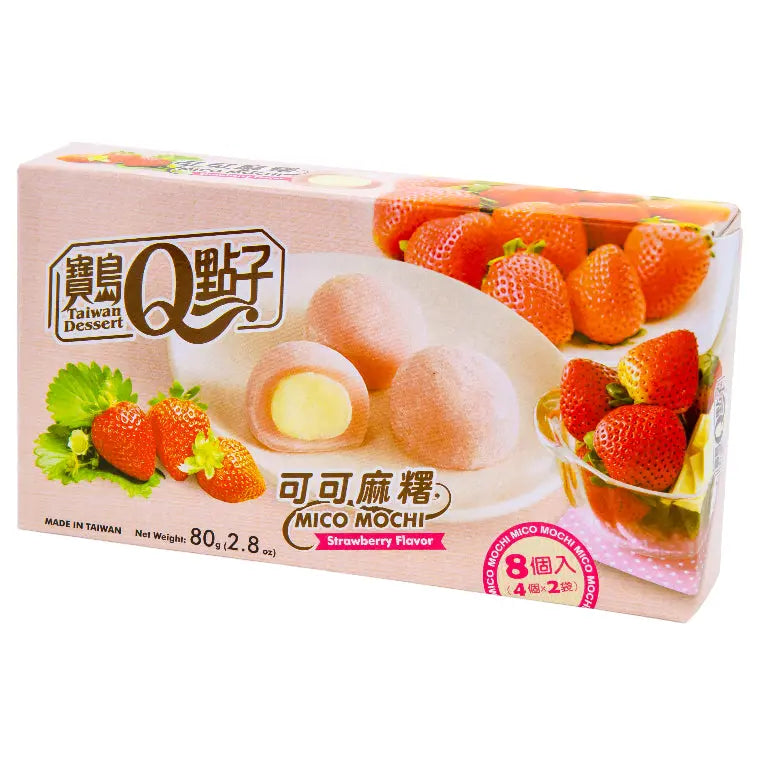 Taiwan Dessert Mico Mochi Jodrgubb 80g