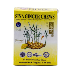 Ingefäragodis med mangosmak