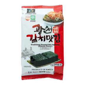 Samwon Food Rostade sjögräsblad Kimchismak 4g