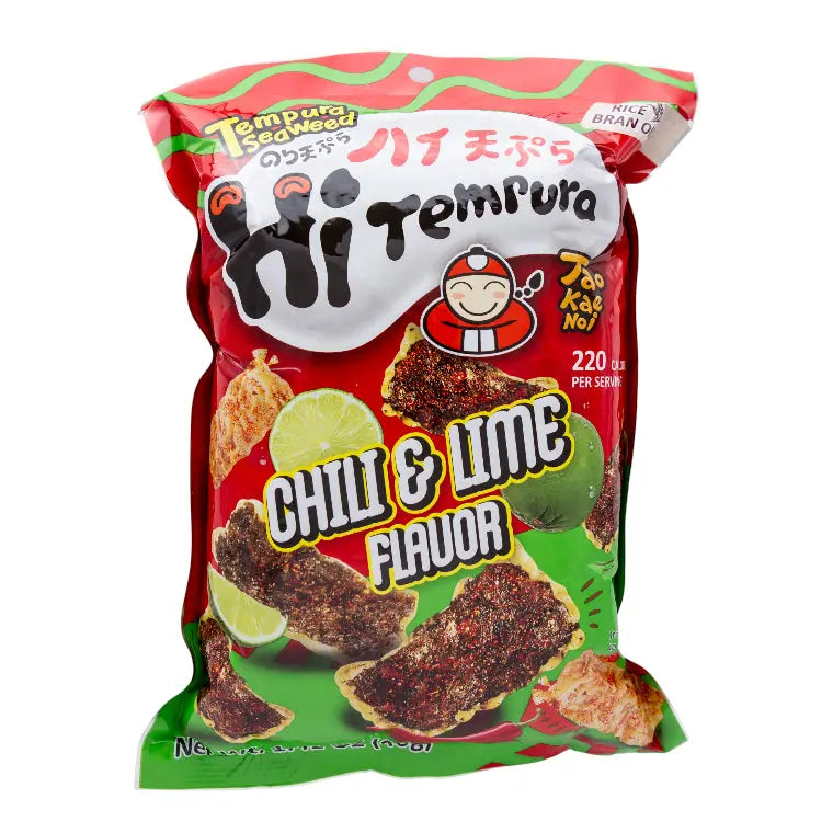 Tao Kae Noi Tempurafriterat Sjögräs Chili & Lime 40g