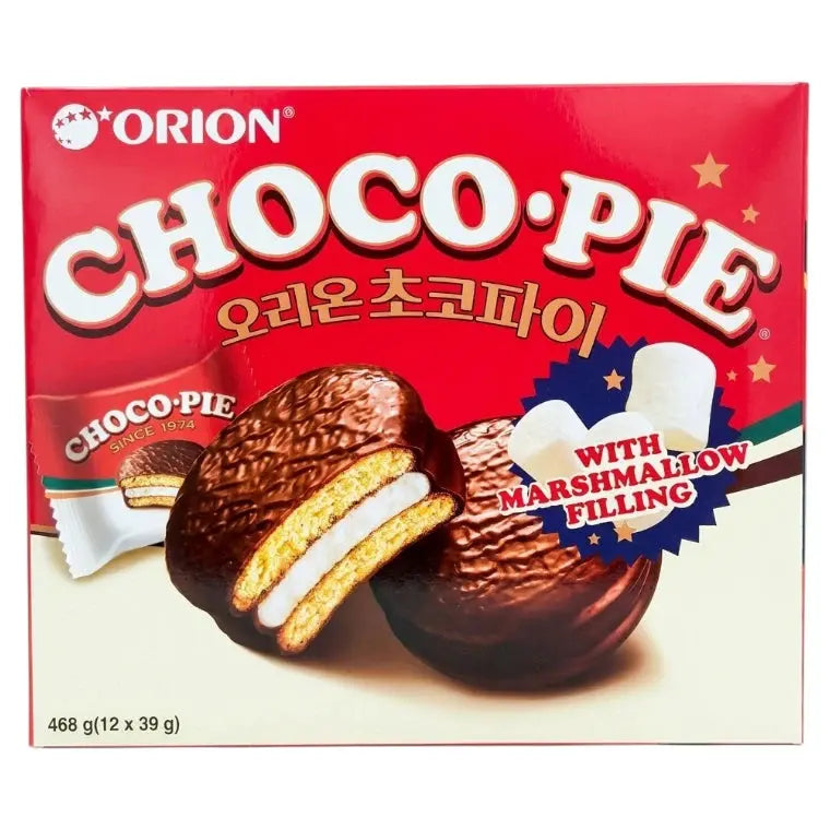 Choco Pie med marshmallowfyllning Orion
