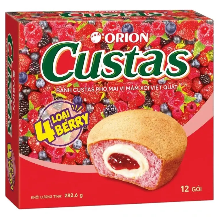 Custas med fyrbärsfyllning