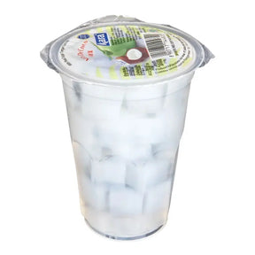 Kara Söt kokosgelé med vaniljsmak (nata de coco) 220g