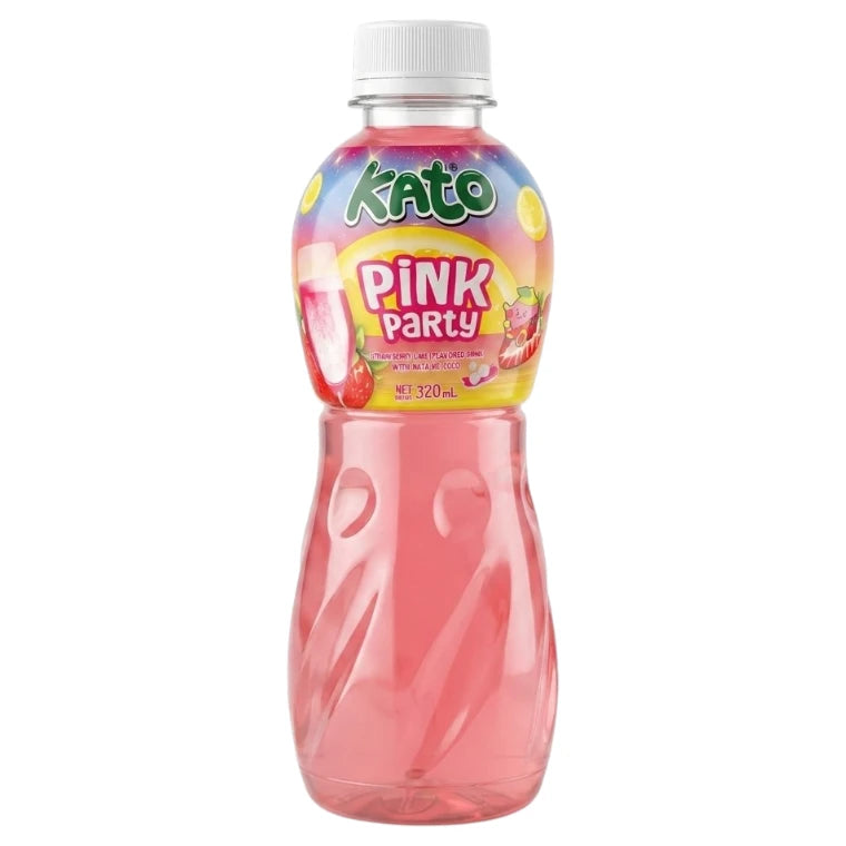 Pink Party dryck med nata de coco