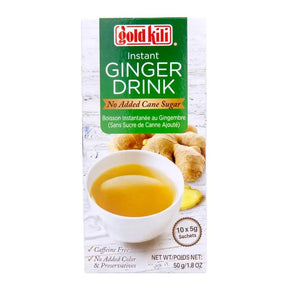 Sockerfri ingefärsdryck