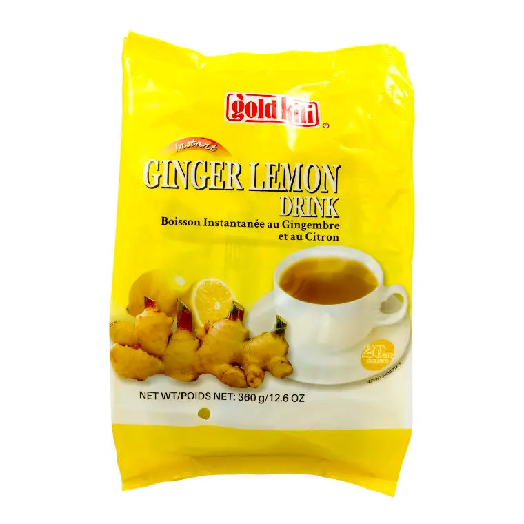 Ingefärsdryck med citron Gold Kili