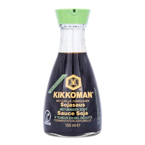 Sojasås med mindre salt