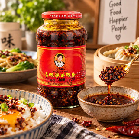 Krispig chili i olja