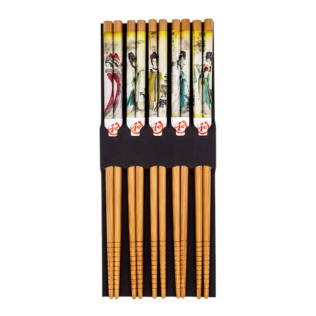 Ätpinnar i bambu 5 par