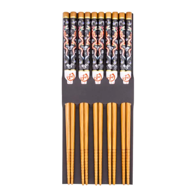 Ätpinnar i bambu 5 par