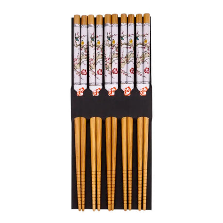 Ätpinnar i bambu 5 par