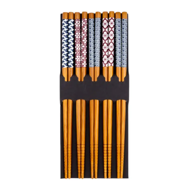 Ätpinnar i bambu 5 par