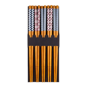 Ätpinnar i bambu 5 par