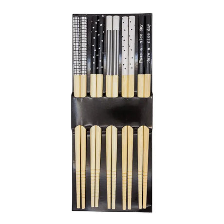 Ätpinnar i bambu 5 par NB