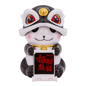 Lyckopanda Svart lejonmask