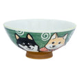 Ris-skål Kawaii Shiba Grön