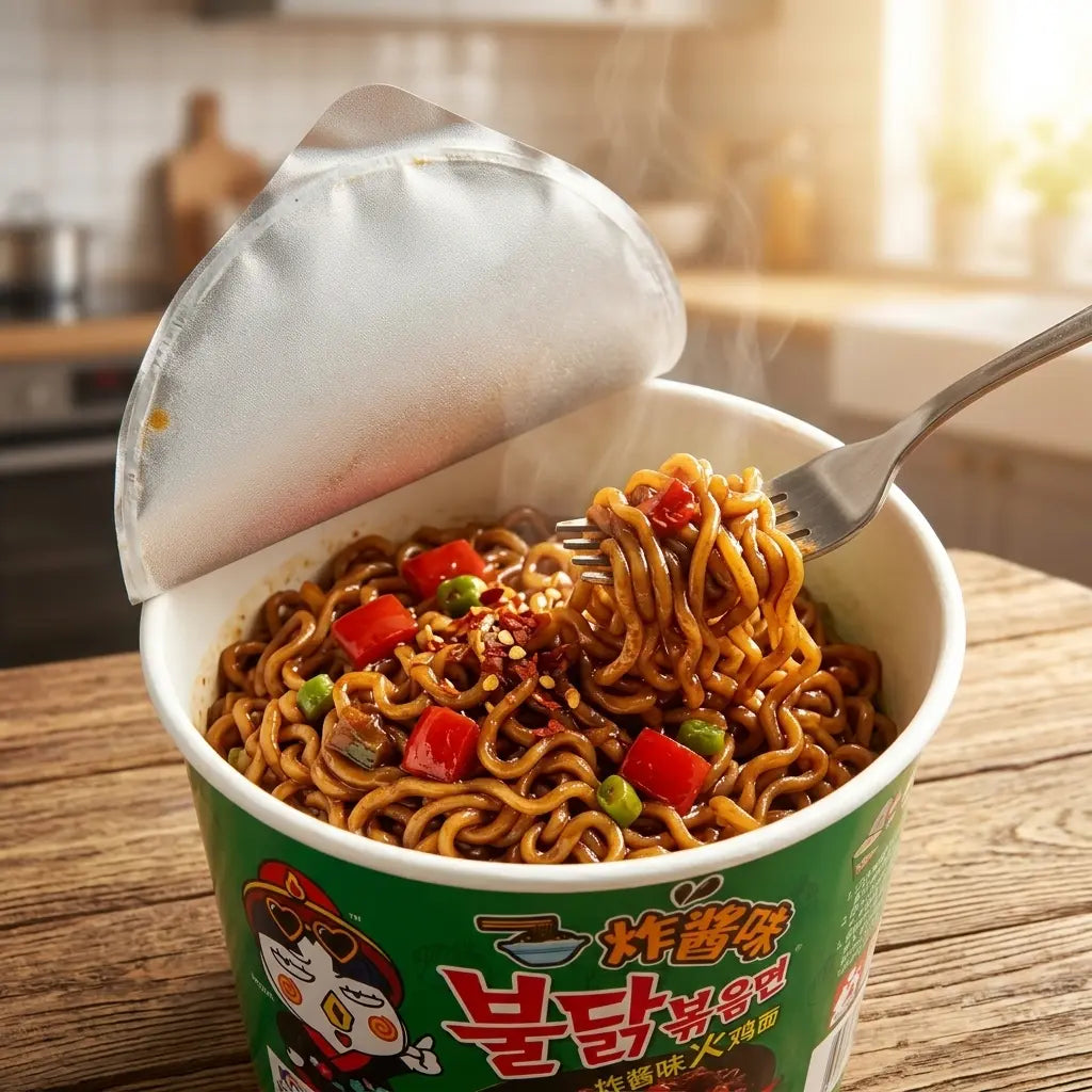Buldak Jjajang Skål Samyang